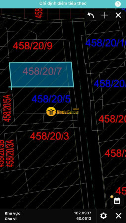 Đất xây nhà trọ 458207 huỳnh tấn phát phường bình thuận q7 8.5x21m