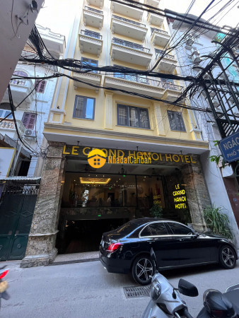 Bán khách sạn phố trần duy hưng, 163m2 x 10 tầng, 40 phòng, mt 10m, 54 tỷ