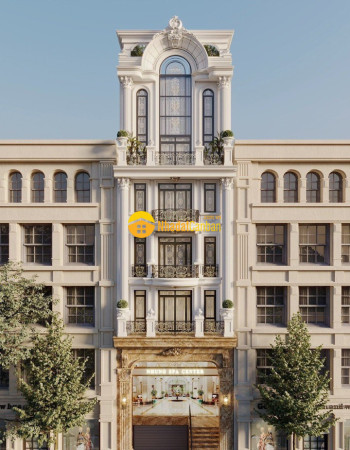 Bán tòa văn phòng 9 tầng xây mới mặt phố bạch mai.dt 281m2, mt 7,5m nở hậu 9,2m.giá 165 ty