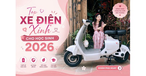 Top Xe Điện Xinh Cho Học Sinh Đáng Mua Nhất 2026