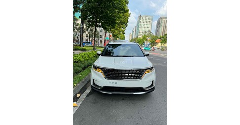 Bán Kia Carnival Signature 2021 Logo Mới Trắng Tinh Tế